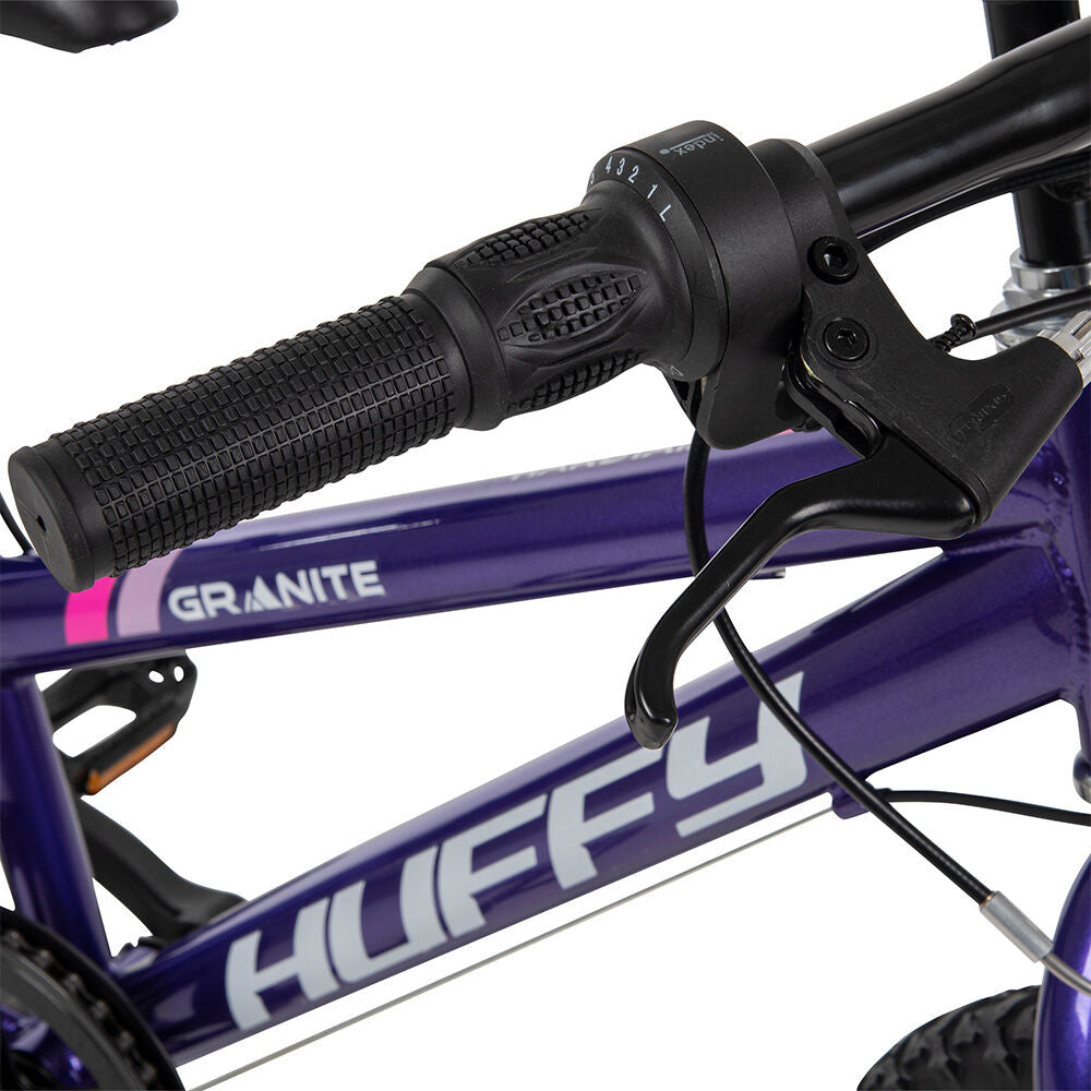 Bicicleta de montaña para niñas Huffy Granite de 20", color azul