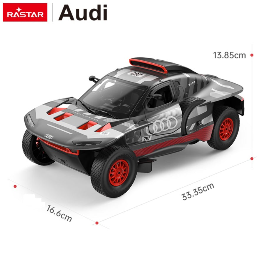 Rastar RC 1:14 Audi RS Q e-tron Remote Control Toy Car - Gray