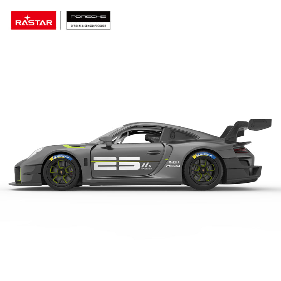 Rastar RC 1:14 Porsche 911 GT2 RS Clubsport 25 Remote Control Toy Car - Gray