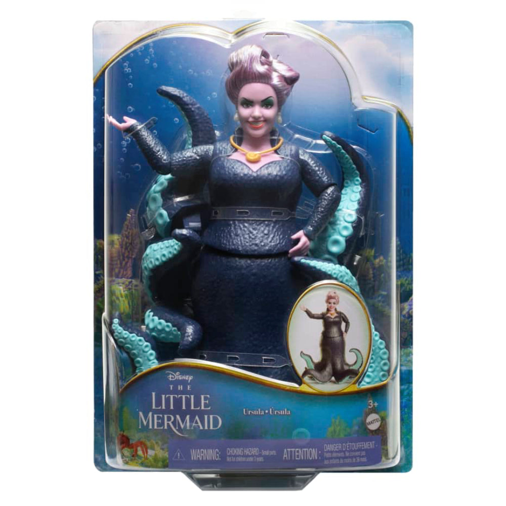 Mattel Disney The Little Mermaid Ursula Fashion Doll and Accessory