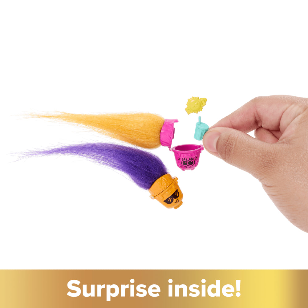 Muñeca pequeña y accesorios de Trolls Band Together Hair Pops Branch
