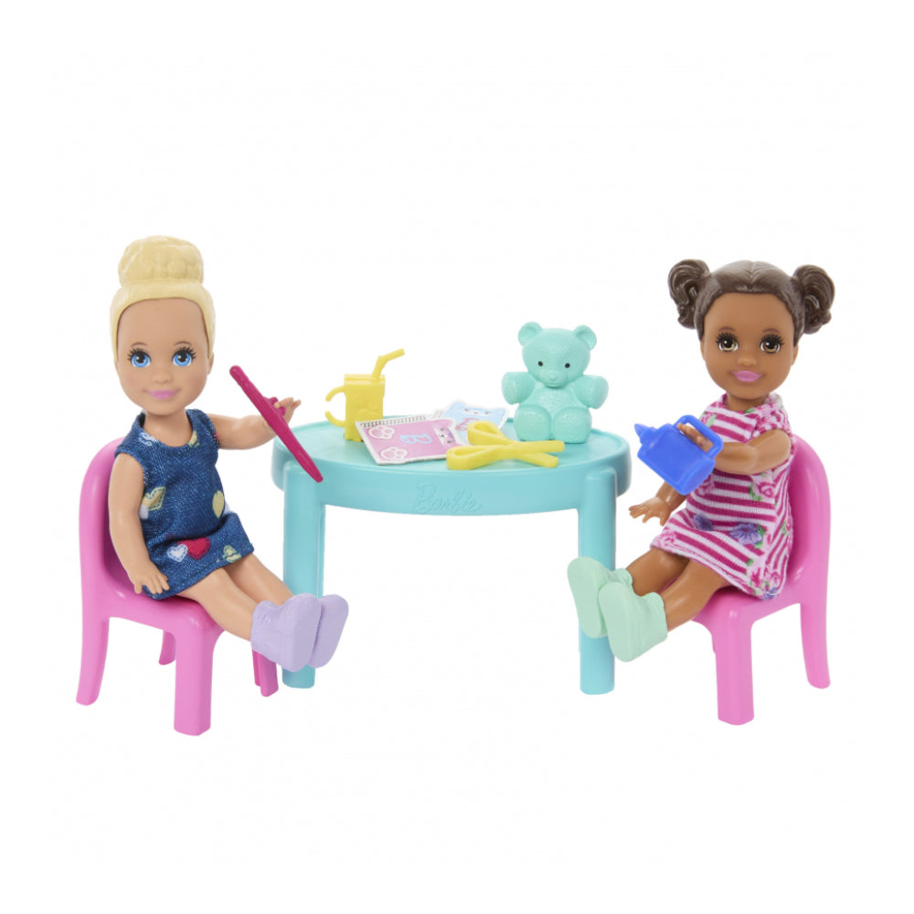 Barbie I Love School Classroom Playset with Dolls