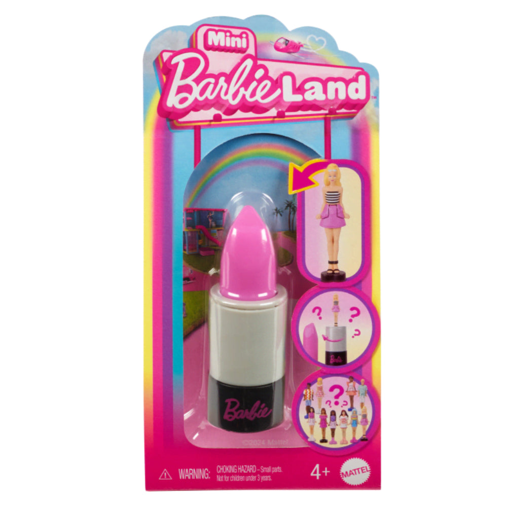 Muñeca Barbie Mini Barbieland Fashionistas en tubo de lápiz labial - Surtido