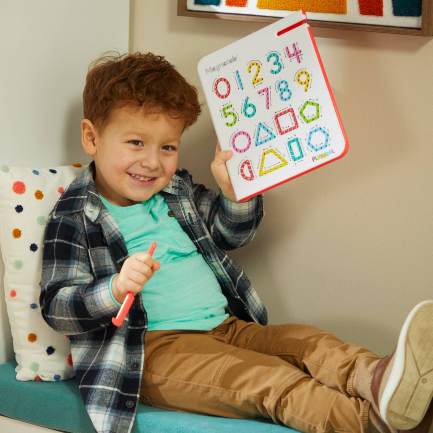 Playskool Magnatab Numbers and Shapes