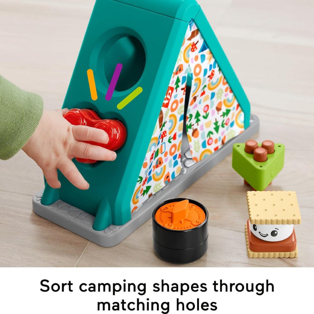 Tienda de campaña con formas S'more de Fisher-Price