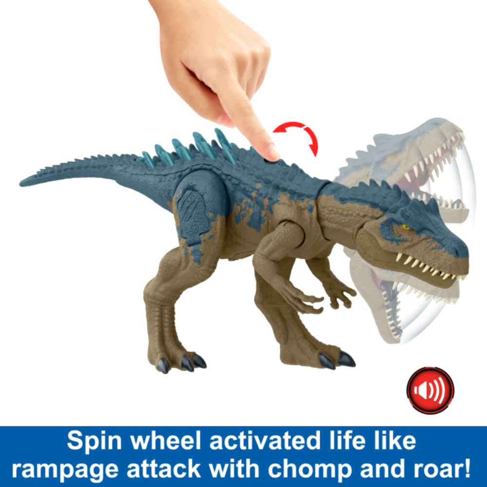 Jurassic World Ruthless Rampagin Allosaurus Dinosaur Toy