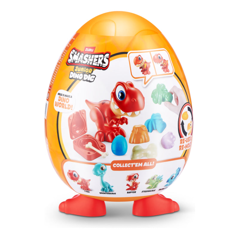 Smashers Junior Dino Dig Large Egg - Assortment