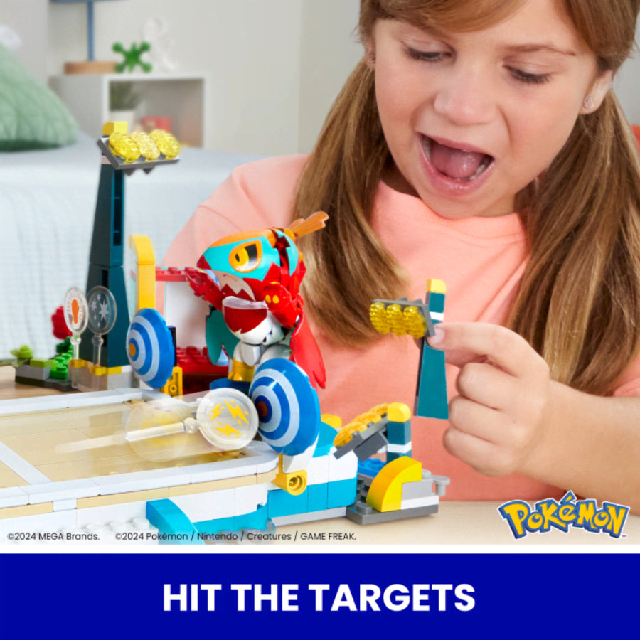 MEGA Pokemon Training Stadium Building Playset (1101 Pieces)