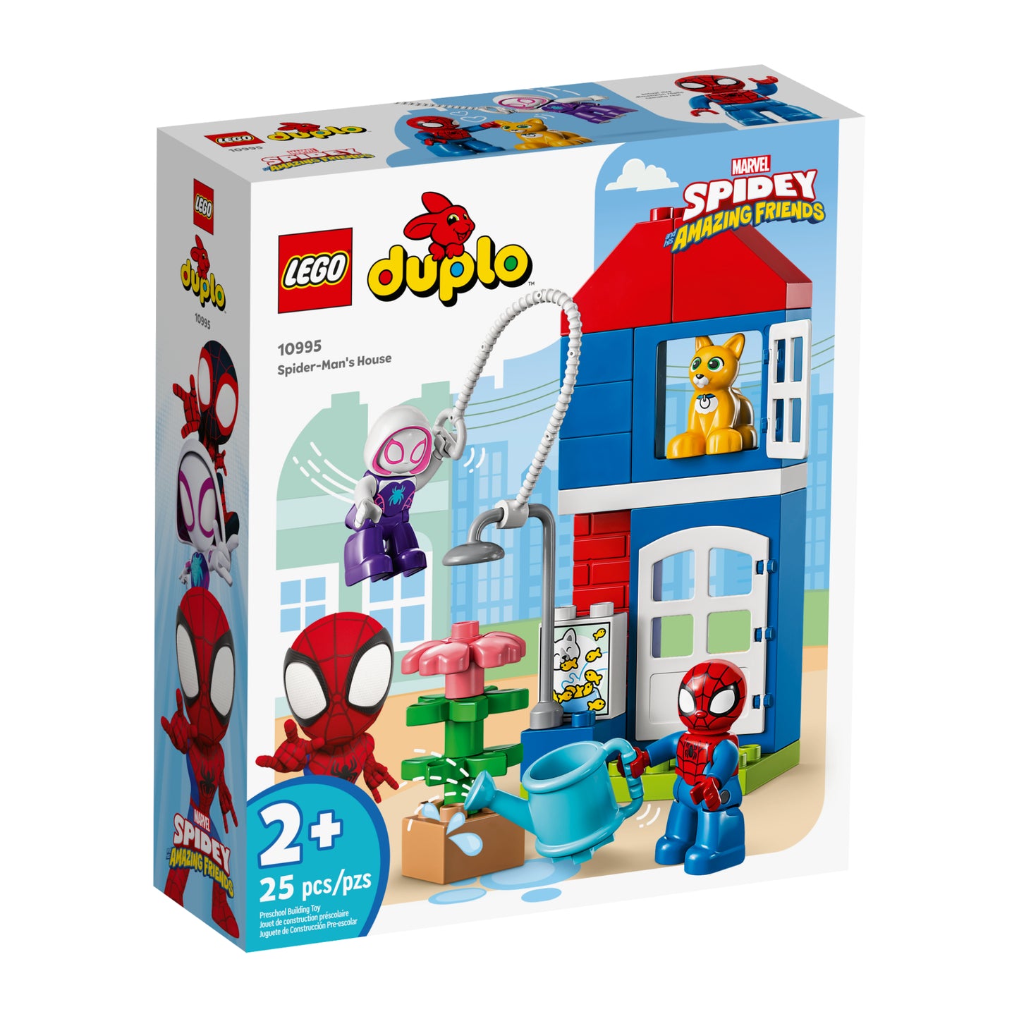 LEGO DUPLO Marvel Spider-Man's House Building Toy Set (25-Pieces)