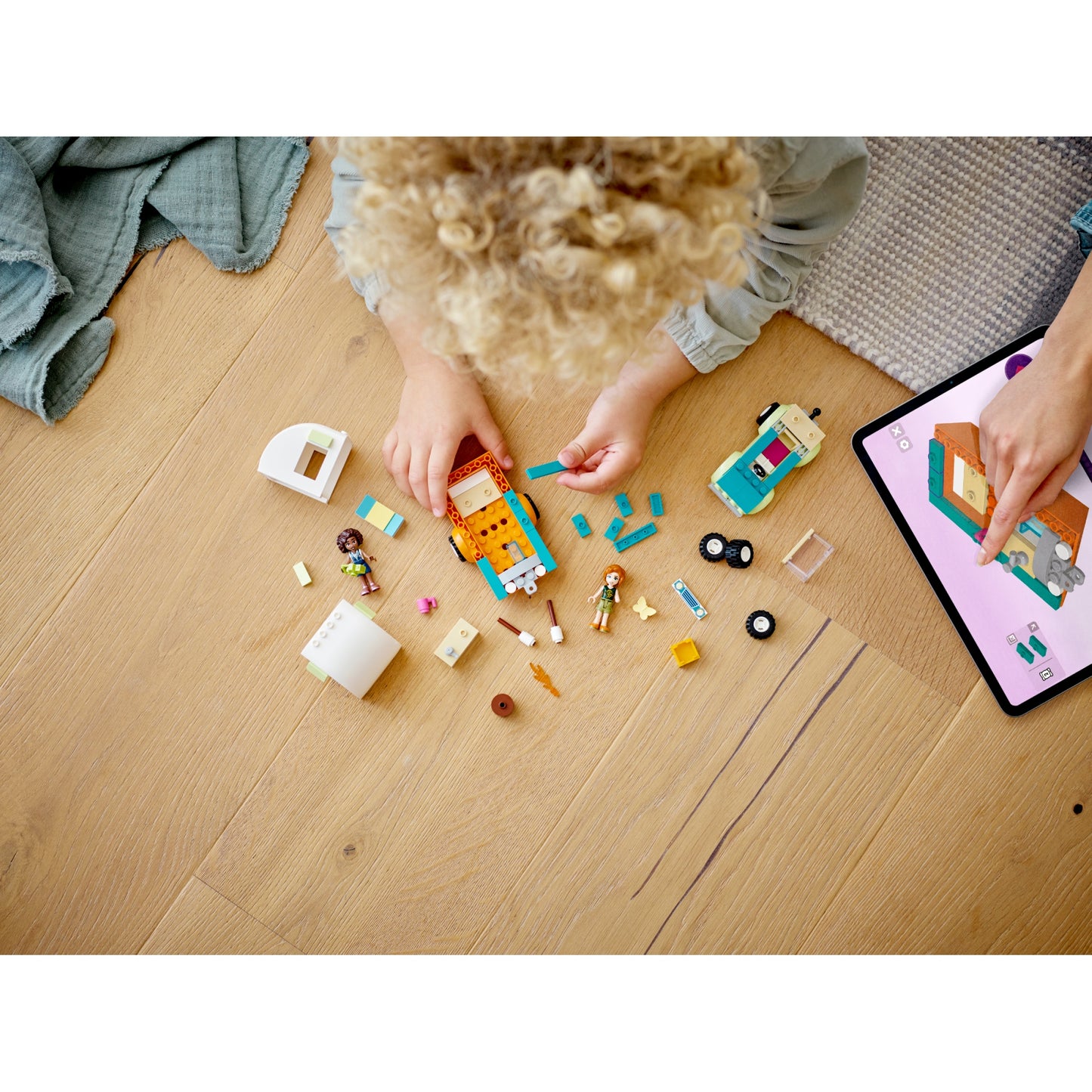 LEGO Friends Holiday Camping Trip Building Toy Set (87-Pieces)