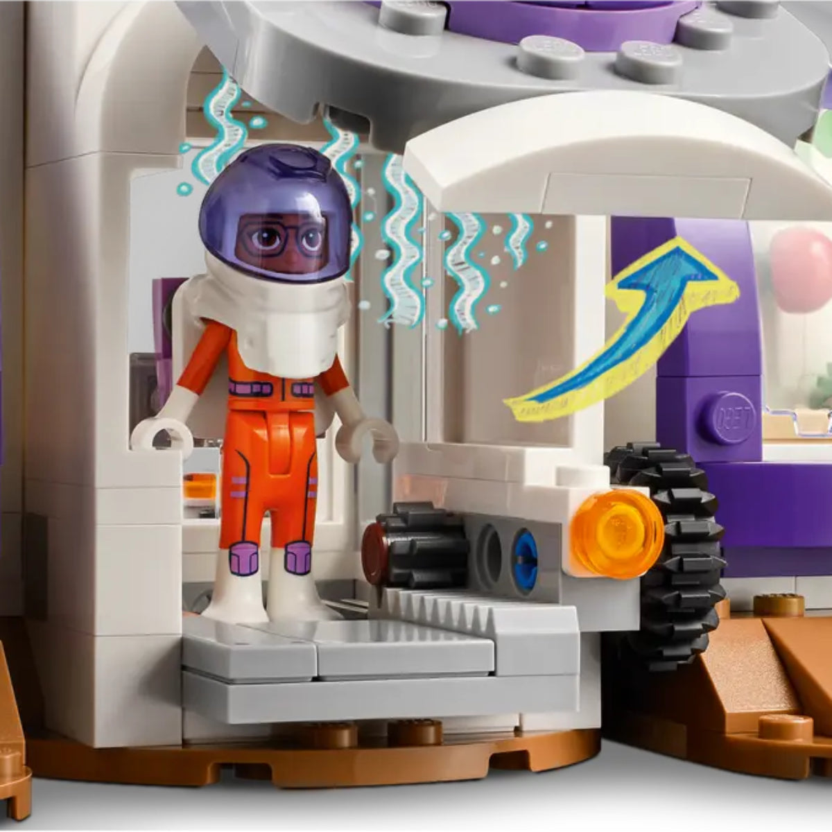 LEGO Friends Mars Space Base and Rocket Building Toy Set (981-Pieces)