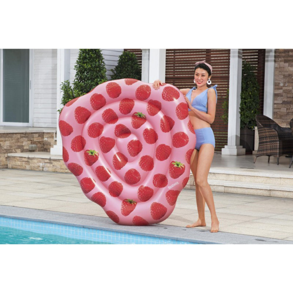 Bestway Summer Flavors Collection Scentsational Raspberry Scented Pool Float - Curacao