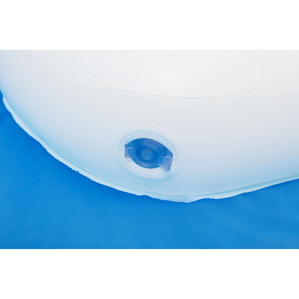 Bestway H2OGO! Summer Days Inflatable Round Family Pool with UV Careful Sunshade - Curacao