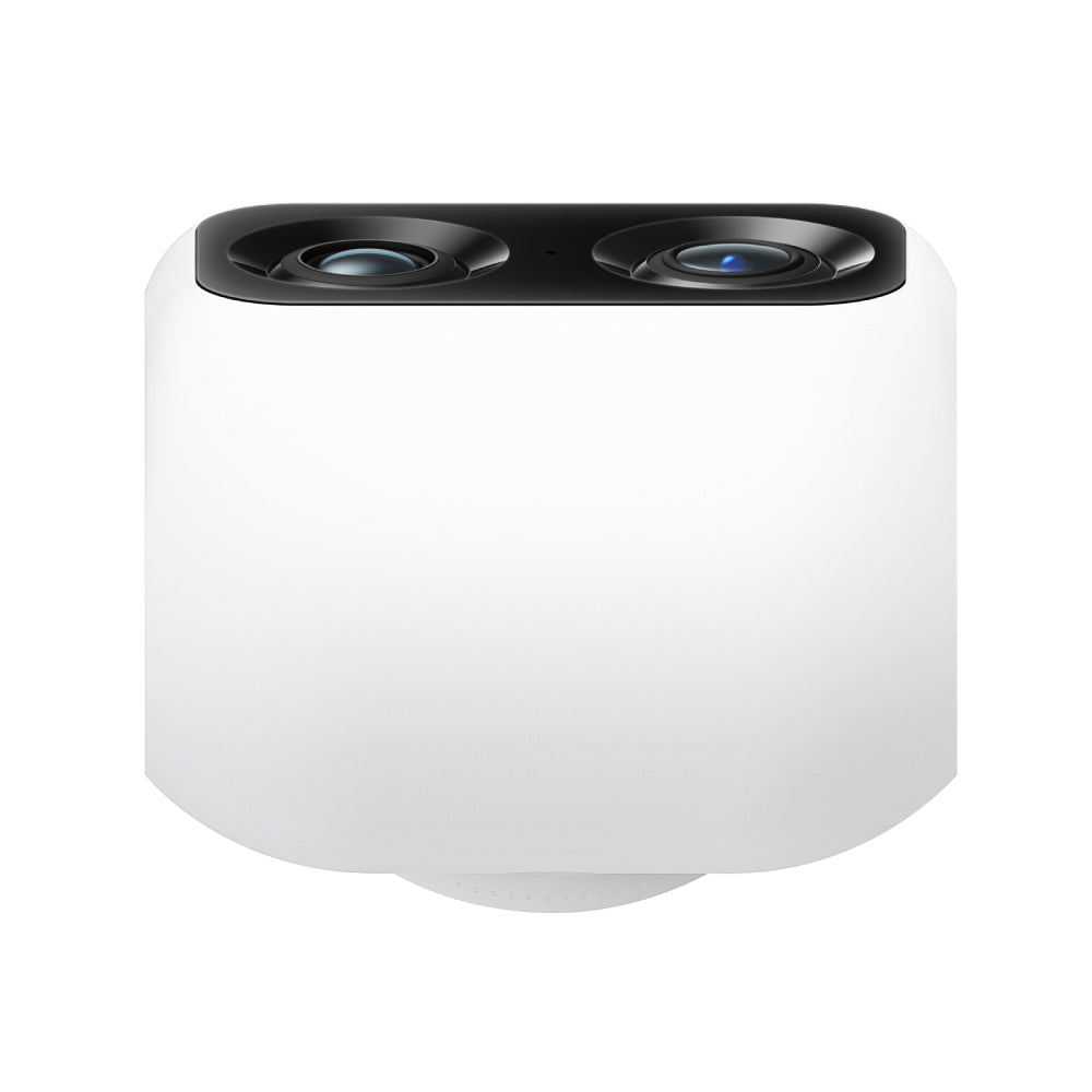 Eufy Security Indoor Cam S350 360Â° Pan & Tilt Dual Camera with 360 Degree Surveillance - White