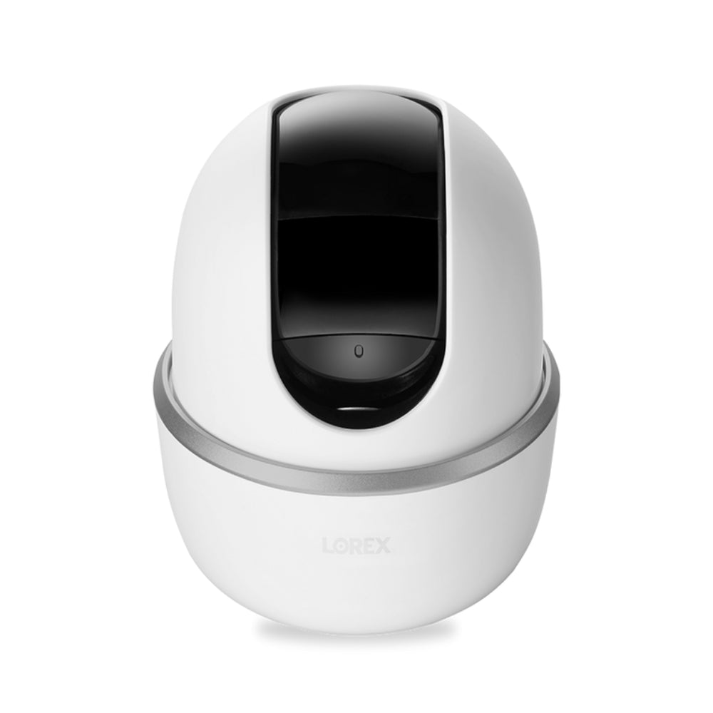 Lorex 2K Pan-Tilt Indoor Wi-Fi Security Camera, Black/White