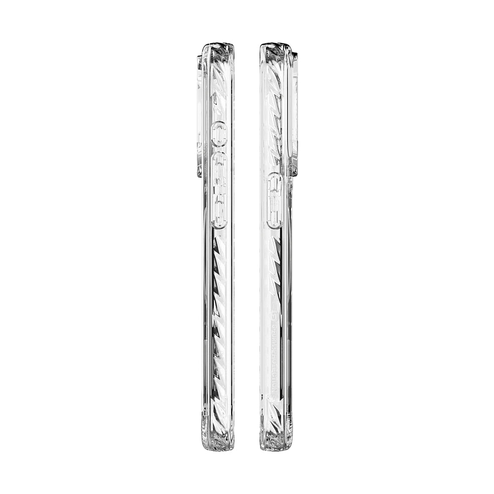 CLCKR G-Form Protection Diamond MagSafe Case for Apple iPhone 15 Pro - Clear