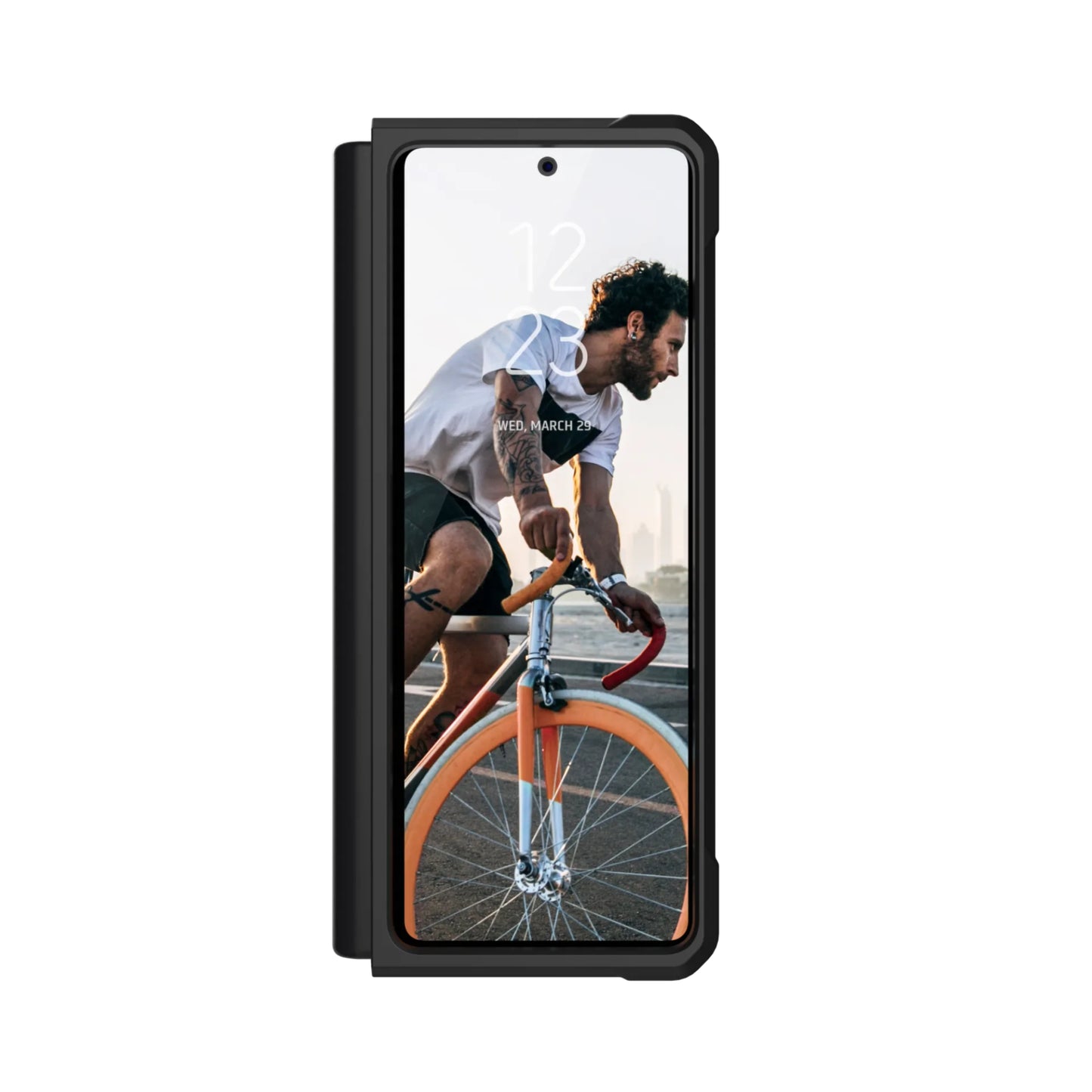 Funda Urban Armor Gear Civilian para Samsung Galaxy Z Fold3 5G - Negro