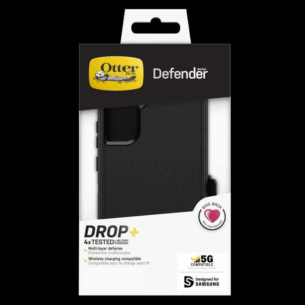 Funda OtterBox Defender Series para Samsung Galaxy S22 - Negra