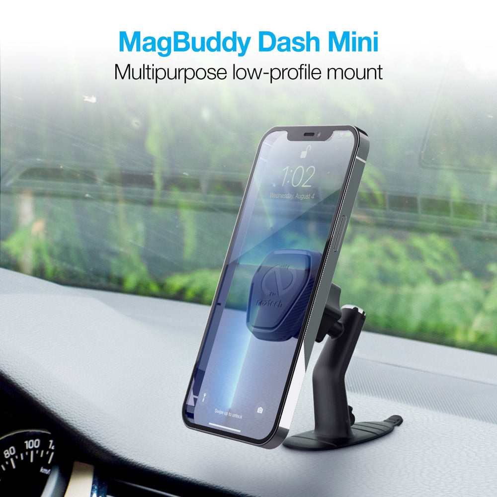 Naztech MagBuddy Elite Dash Mini Mount - Black