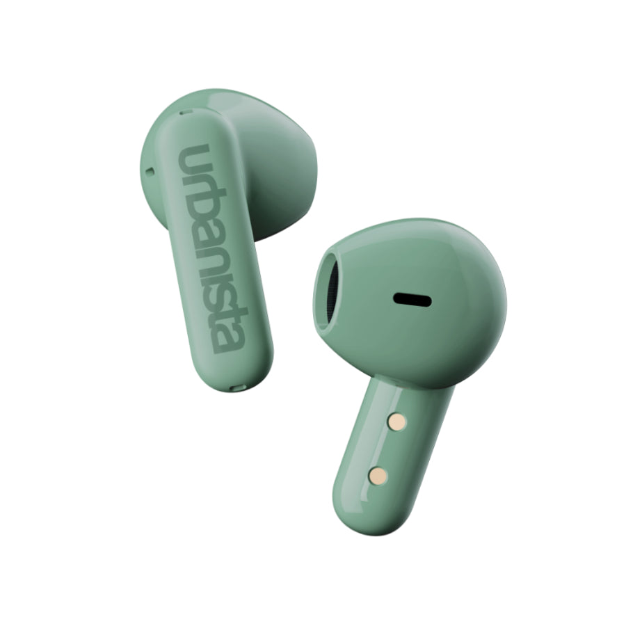 Urbanista 49335 Copenhagen Noise-Canceling True Wireless Earbuds with Dual Microphones - Sage Green