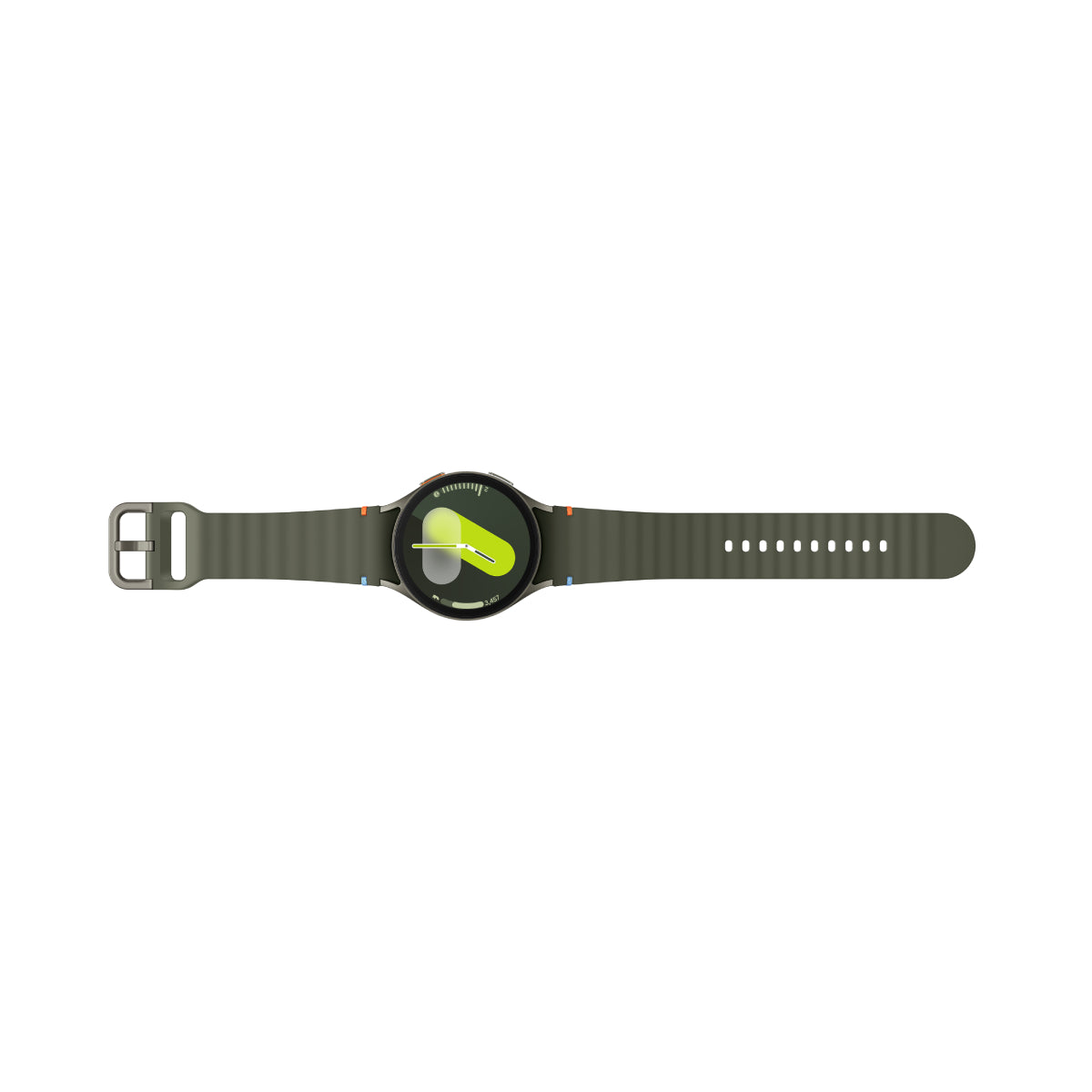 Reloj inteligente Samsung Galaxy Watch7 de 44 mm con caja de aluminio y correa verde - LTE