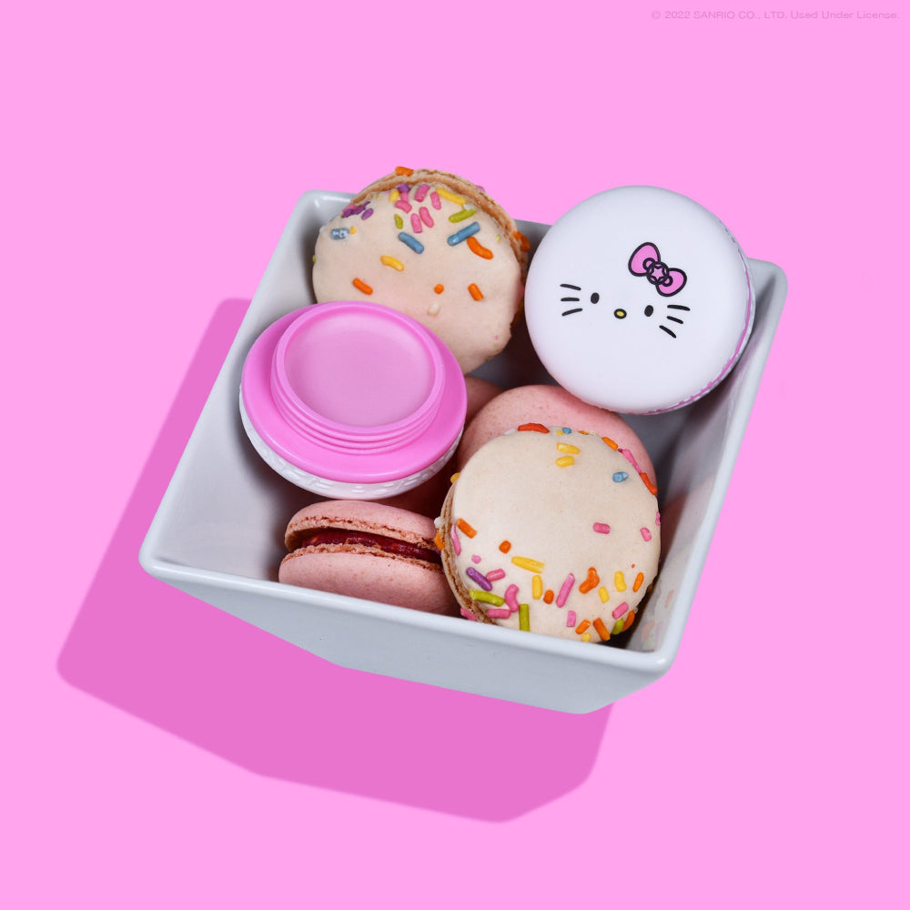 The Crème Shop x Hello Kitty Macaron Lip Balm 0.26 oz - Sweet Sprinkles