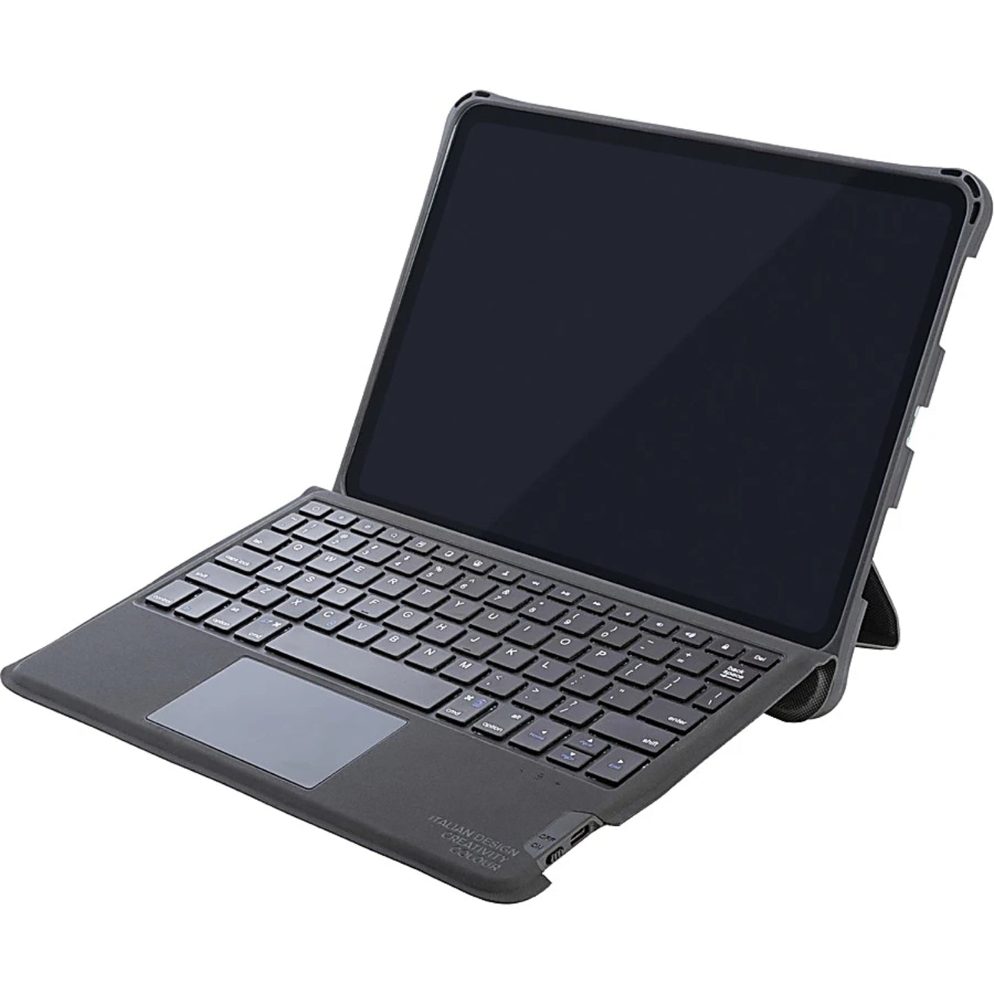 Funda con teclado extraíble y resistente 3 en 1 Tucano Tasto para iPad Air de 10,9" (4.ª generación) de 2020 y iPad Pro de 11" (2.ª generación) - Negro