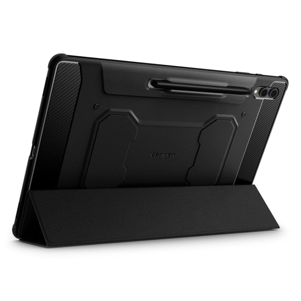 Funda Spigen Rugged Armor Pro para Galaxy Tab S9 Ultra - Negro