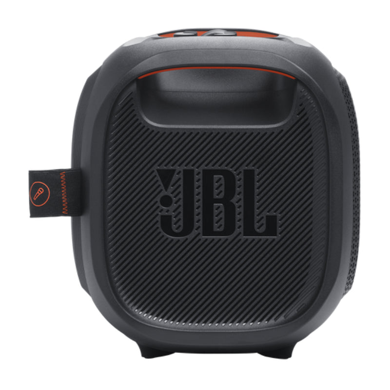 Altavoz portátil inalámbrico para fiestas JBL PartyBox On-The-Go Essential con micrófono inalámbrico, color negro