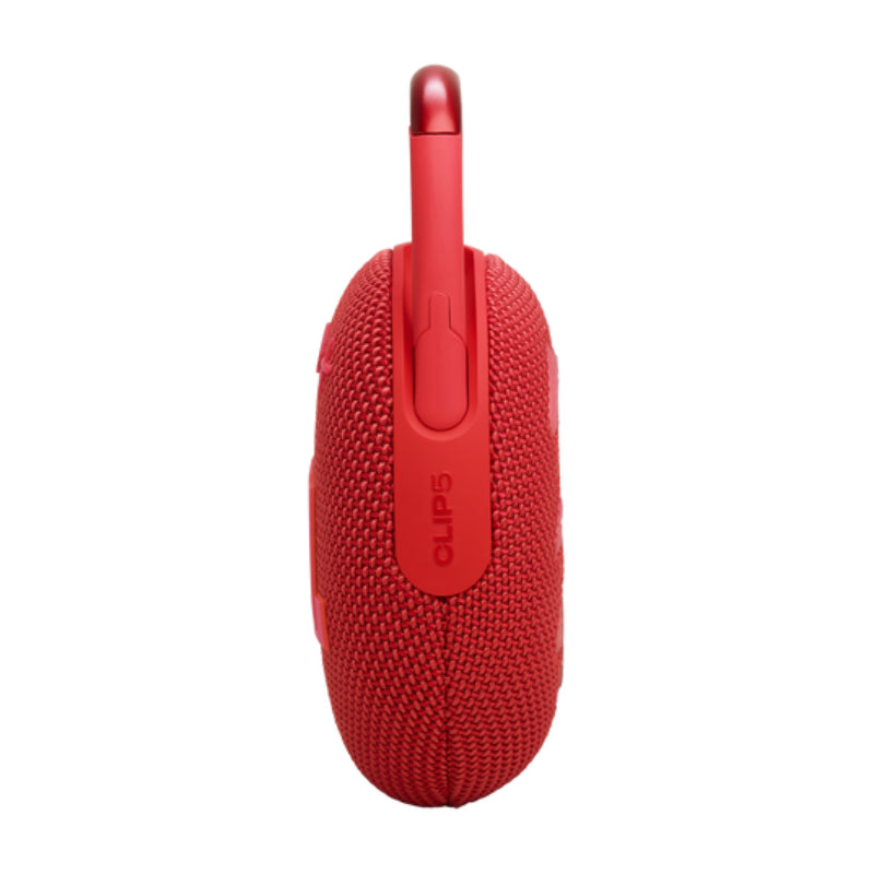 Altavoz Bluetooth ultraportátil JBL Clip 5 - Rojo