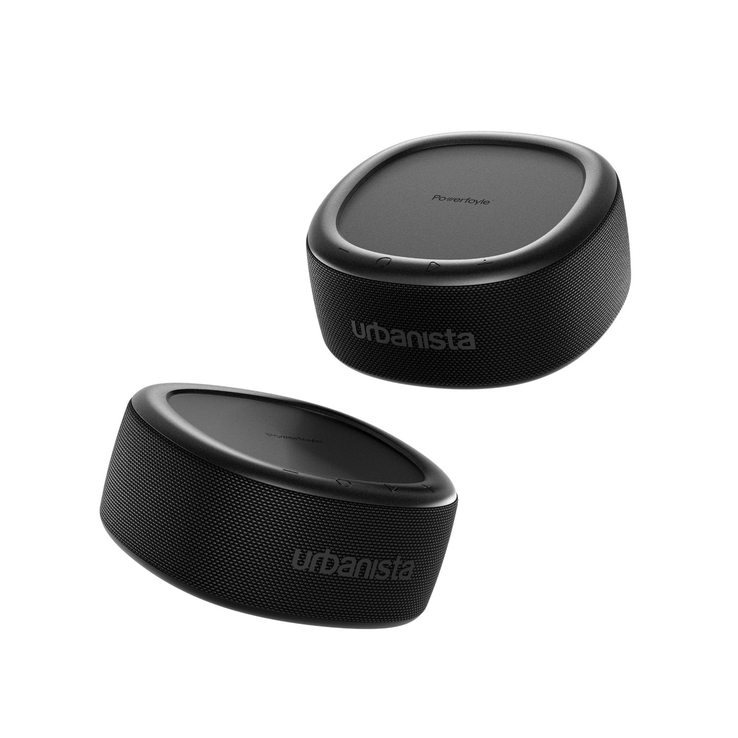 Altavoz inalámbrico para exteriores con Bluetooth y carga automática Urbanista Malibu - Negro medianoche