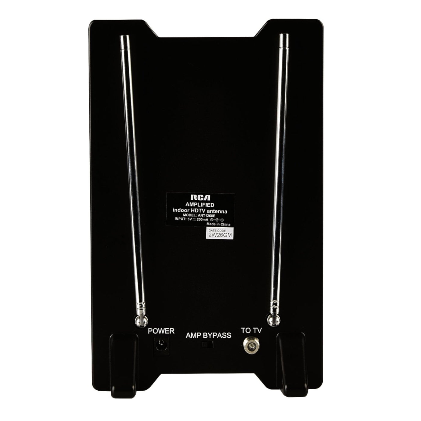 RCA Amplified Indoor HDTV Antenna - Black