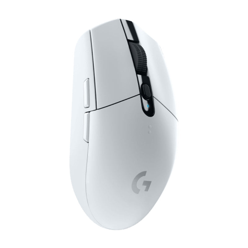 Ratón inalámbrico para juegos Logitech G305 Lightspeed con 6 botones programables, color blanco