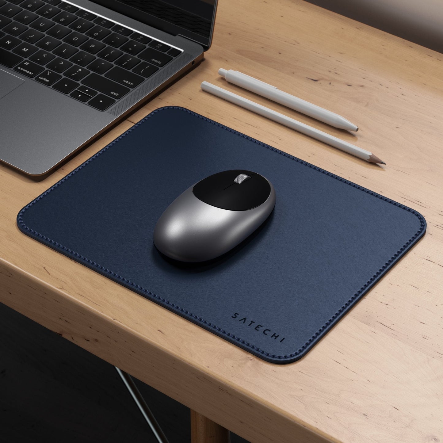 Satechi Eco-Leather Mouse Pad - Blue