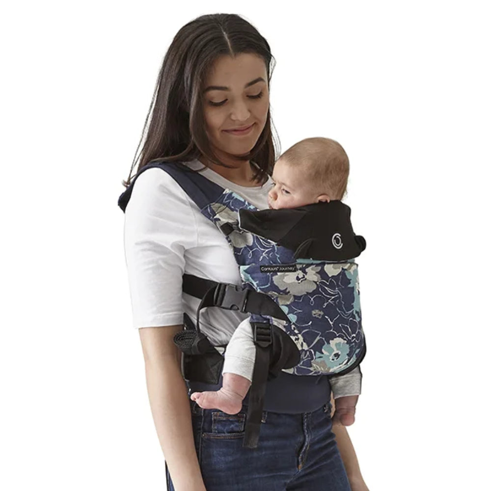 Contours Journey 5-Position Baby Carrier - Twilight Bloom