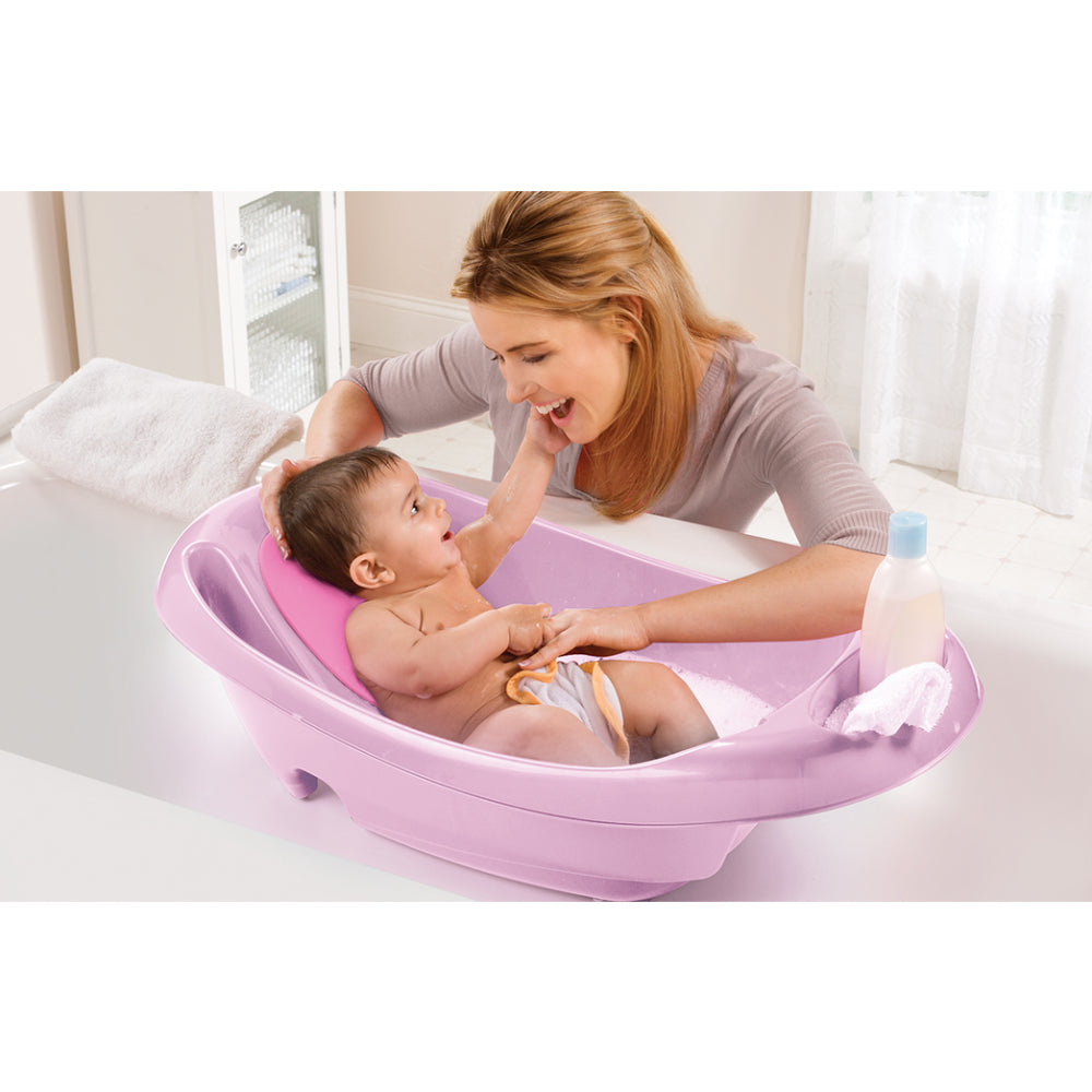 Summer Infant Splish N Splash Newborn to Toddler Tub - Light Pink