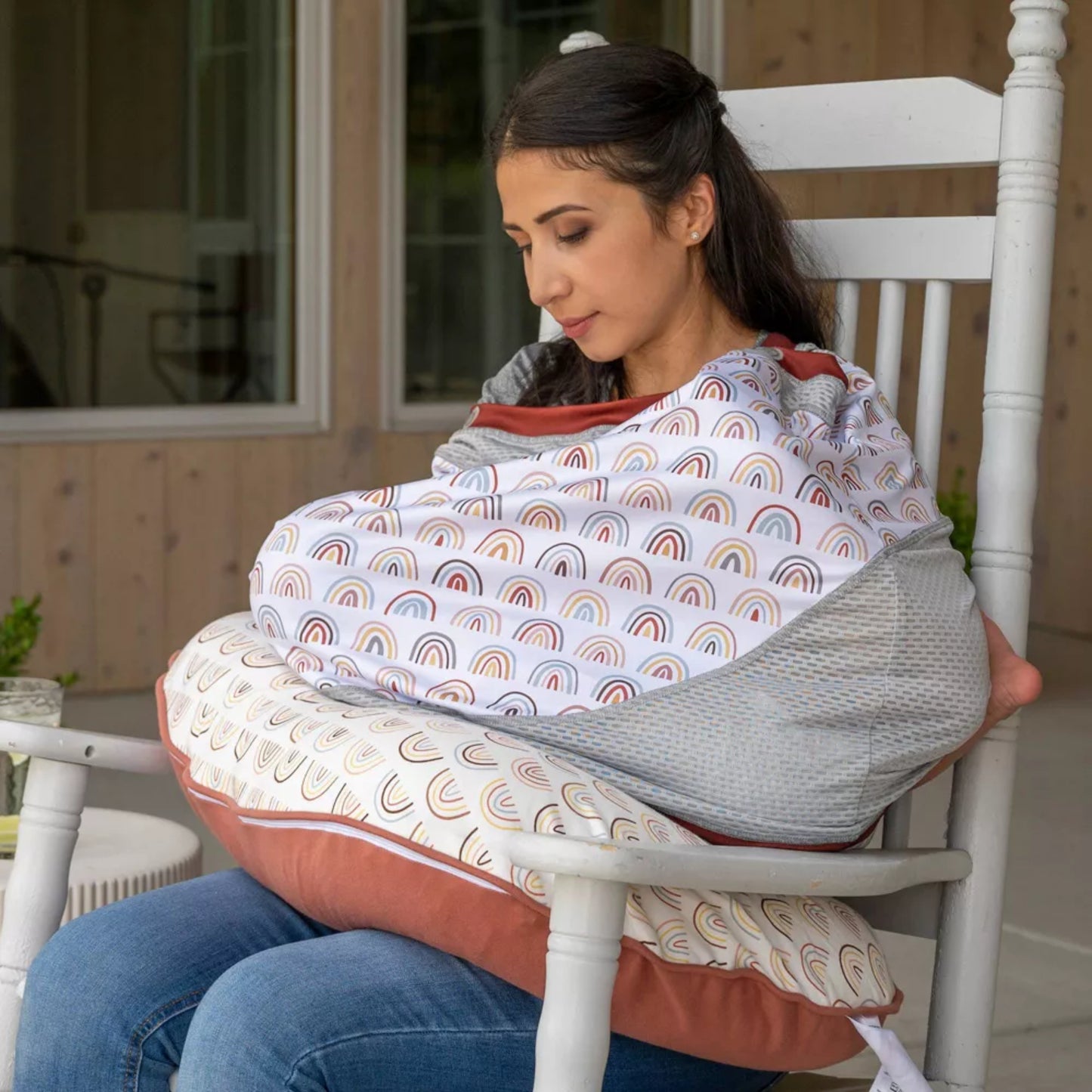 Funda multiusos con arcoíris de especias de Boppy 4 y más