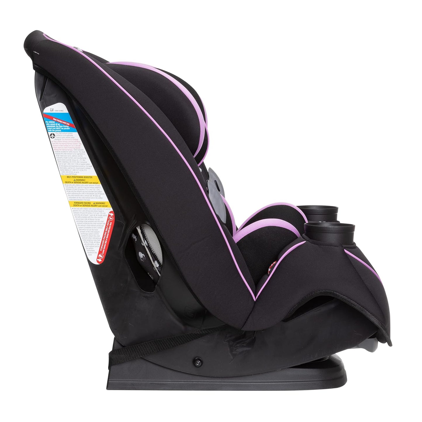 Disney Baby Grow and Go 3-in-One Convertible Car Seat - Midnight Minnie