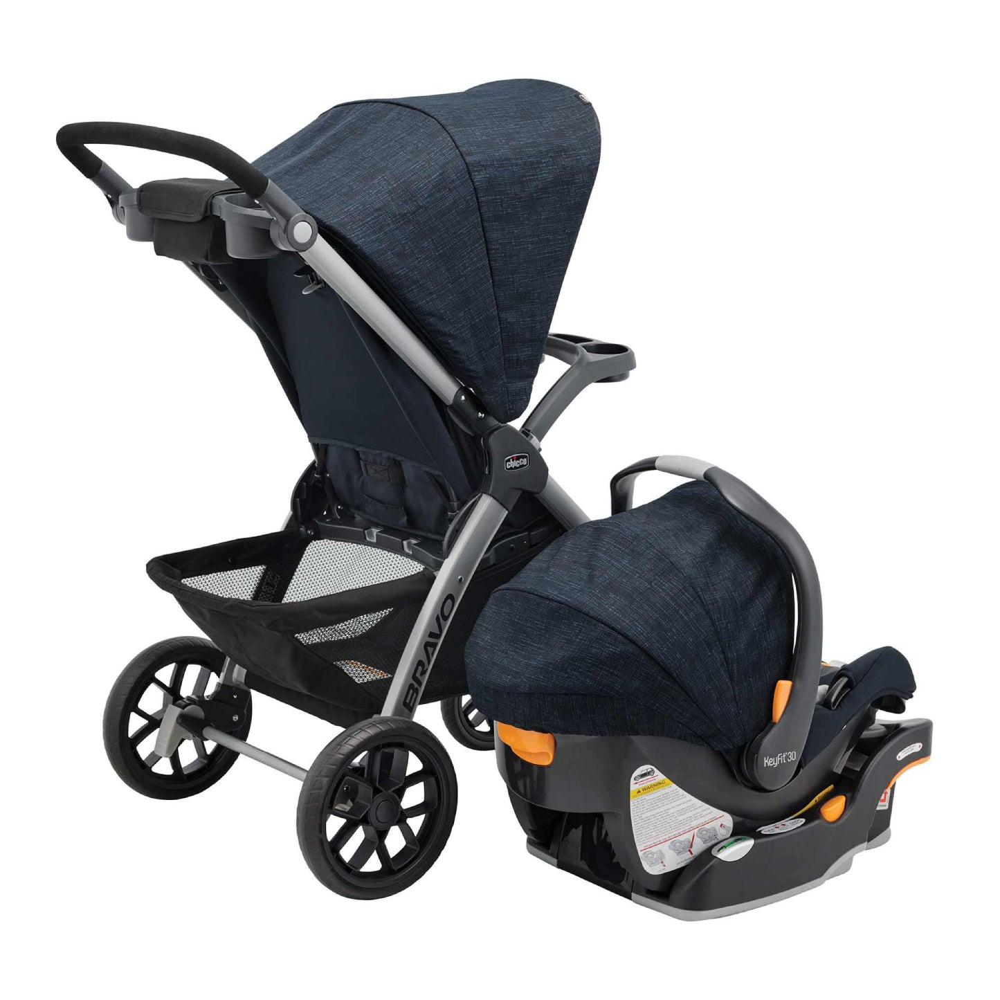 Chicco Bravo 3-in-1 Travel System - Brooklyn