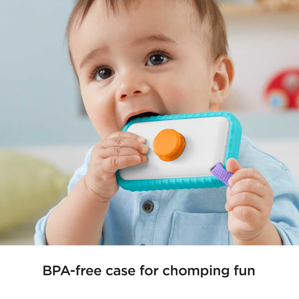 Fisher-Price Hashtag Selfie Fun Phone 3-in-1 Baby Toy