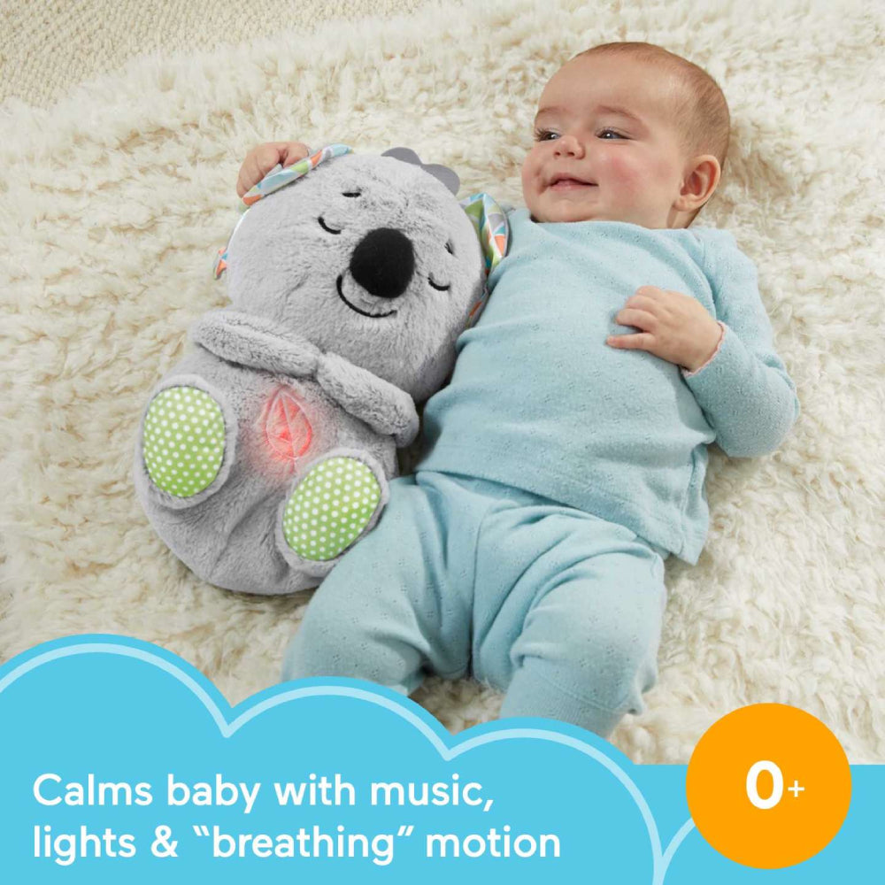 Peluche de koala relajante y acurrucable de Fisher-Price, multicolor