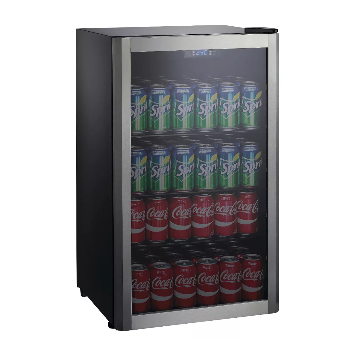 Whirlpool WHB36S 3.6 cu. ft. Mini Refrigerator Beverage Center - Stainless Steel