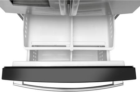 Refrigerador GE GFE26JYMFS de 25,6" con puertas francesas - Acero inoxidable resistente a las huellas dactilares