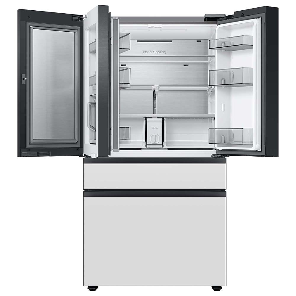 Samsung Bespoke RF29BB86004M 29 cu. ft. 4-Door French Door Refrigerator with Beverage Center - Panel Ready, ENERGY STAR certified
