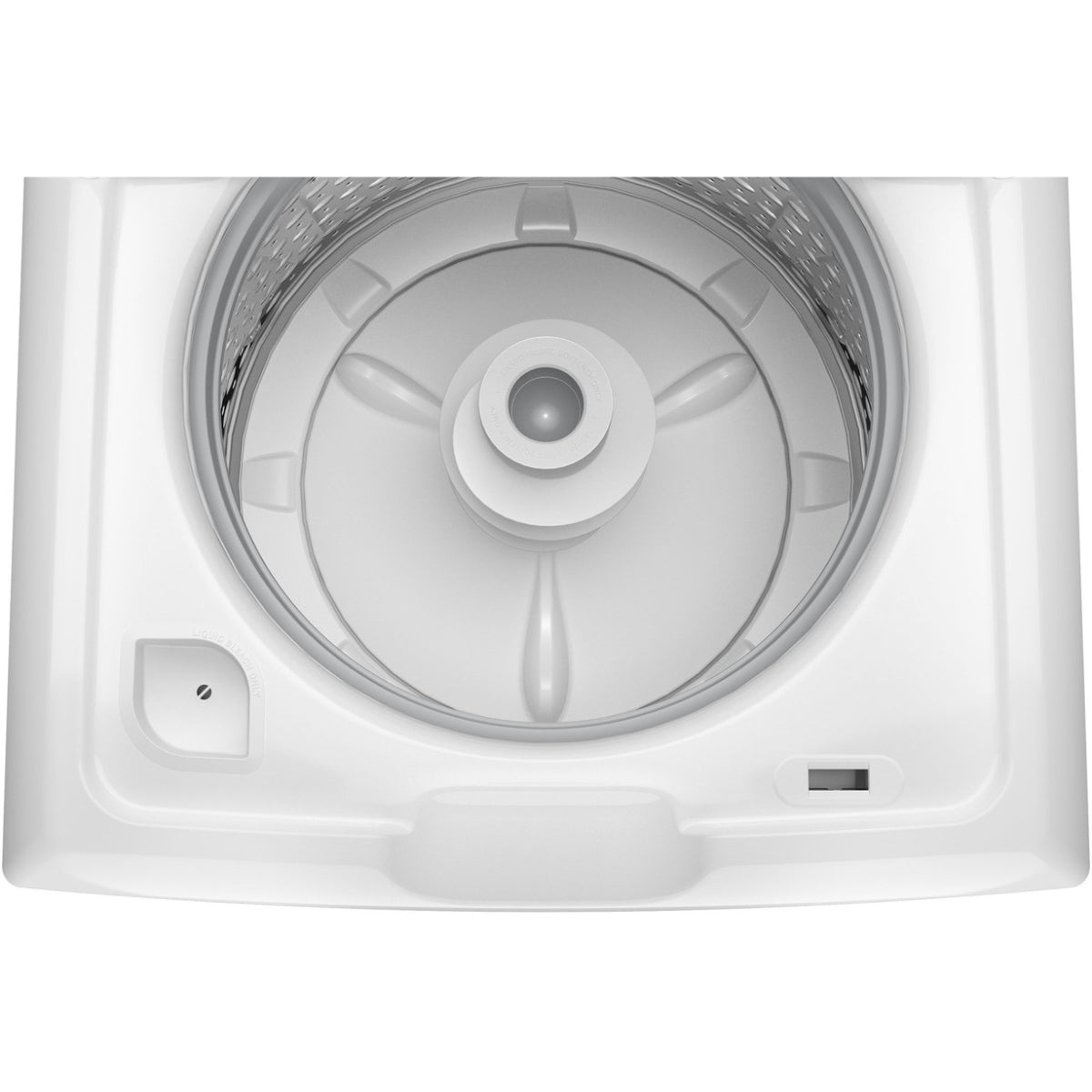 Lavadora de carga superior GE GTW485ASWWB de 4,5 pies cúbicos con potencia de lavado, color blanco