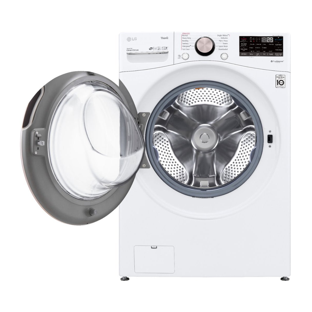 LG WM4000HWA 4.5 cu. ft. Smart Wi-Fi Enabled Front Load Washer with TurboWash 360Â° Technology and Built-in Intelligence - White