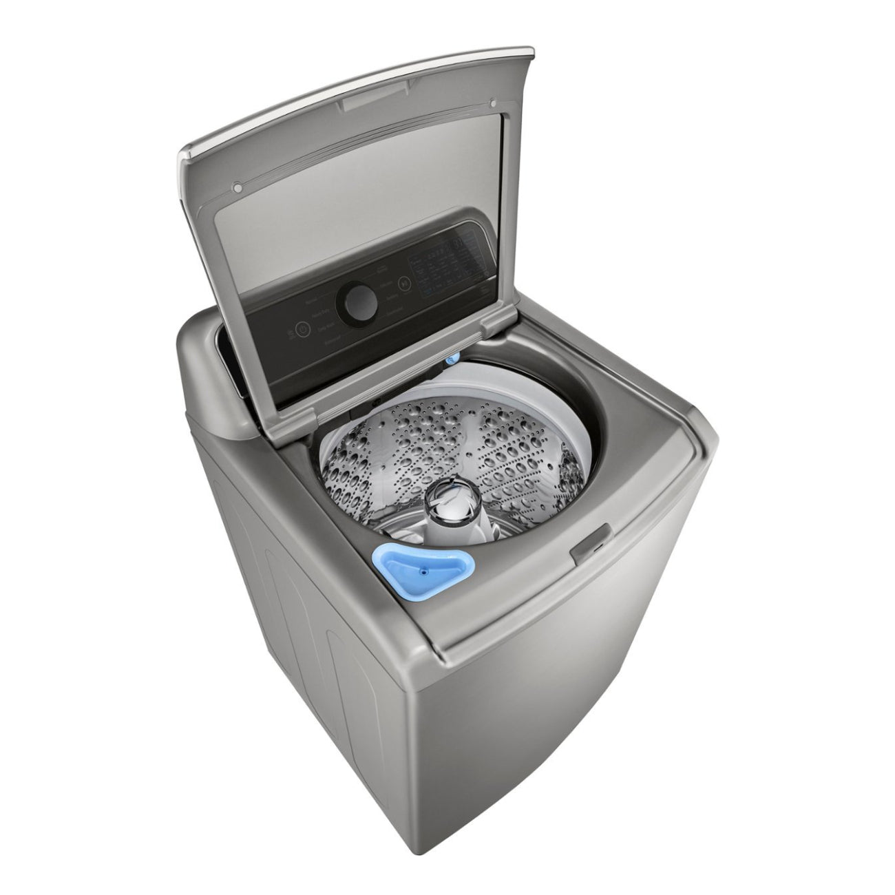 Lavadora de carga superior LG WT7405CV de 5,3 pies cúbicos con Wi-Fi y funciones inteligentes - Acero grafito