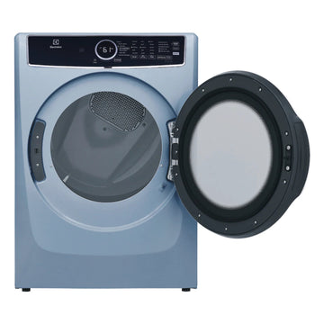 Electrolux ELFE7437AG 8.0 cu.ft. Front Load Electric Dryer with Moisture Sensor - Blue