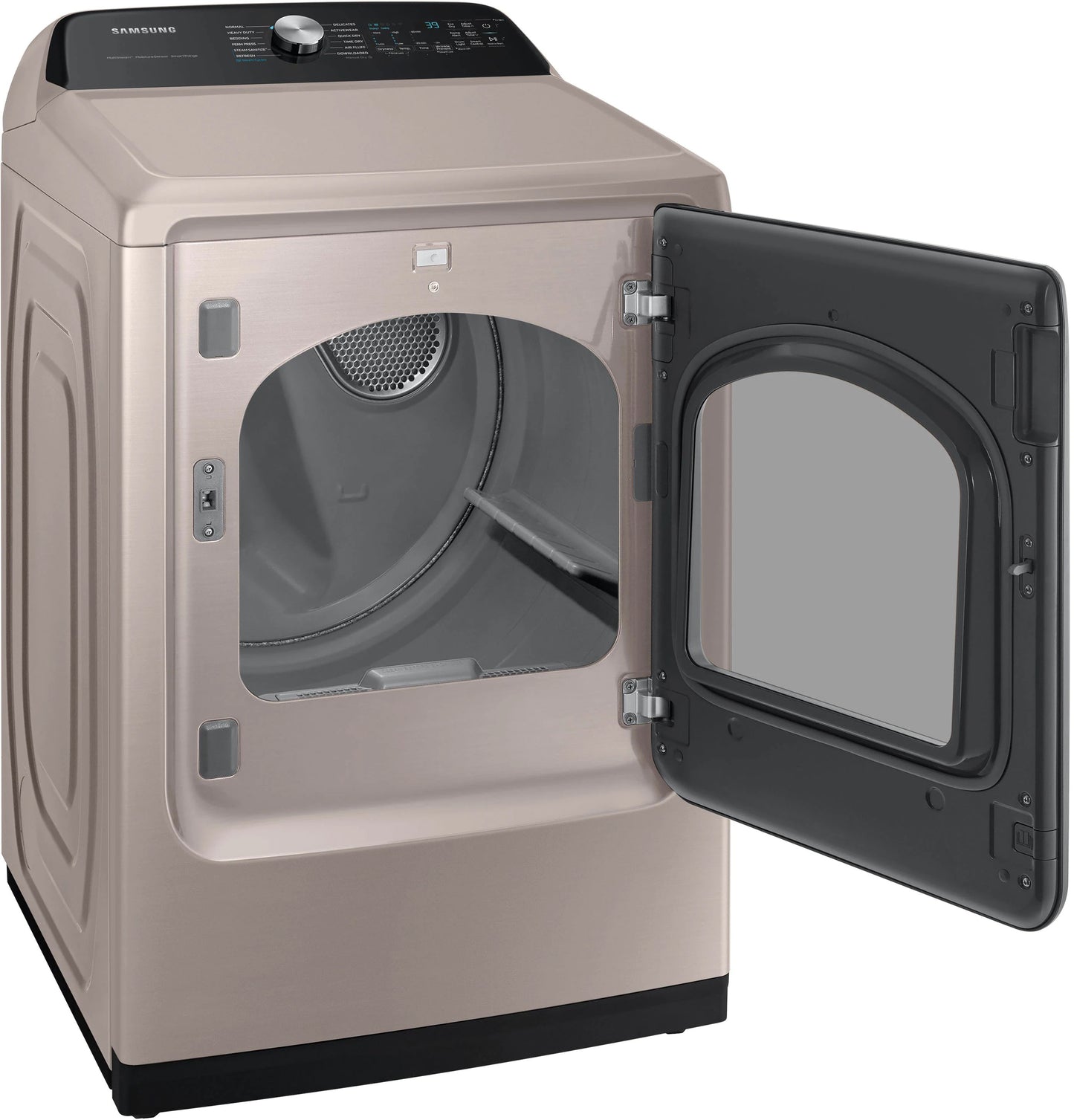 Samsung DVG52A5500C 7.4 cu.ft. Smart Gas Dryer with Steam Sanitize+ - Champagne