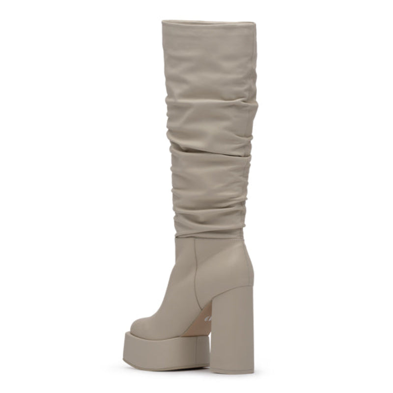 D'Amelio Women's Rosela Boots (Size 6.5) - Chalk